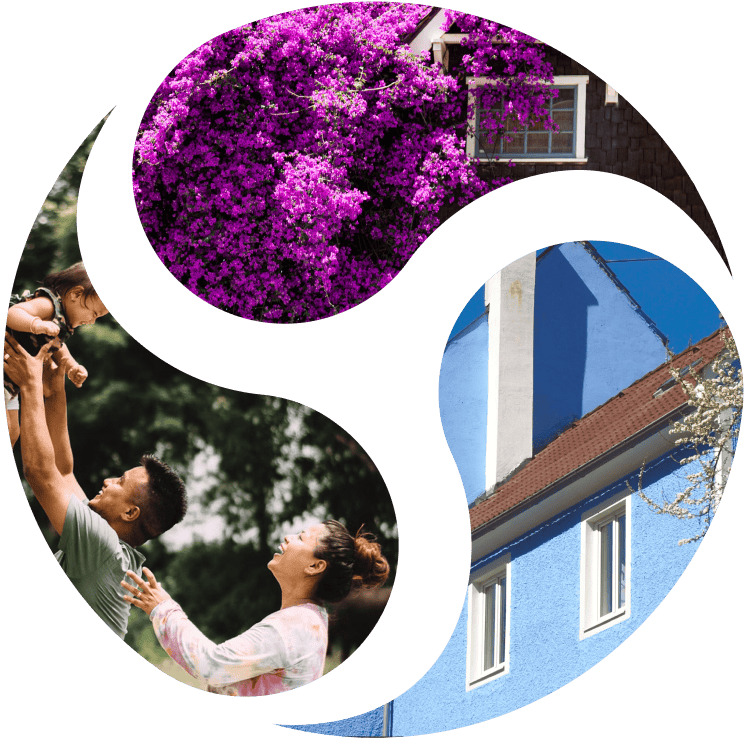 Photos in shape of Taksure logo